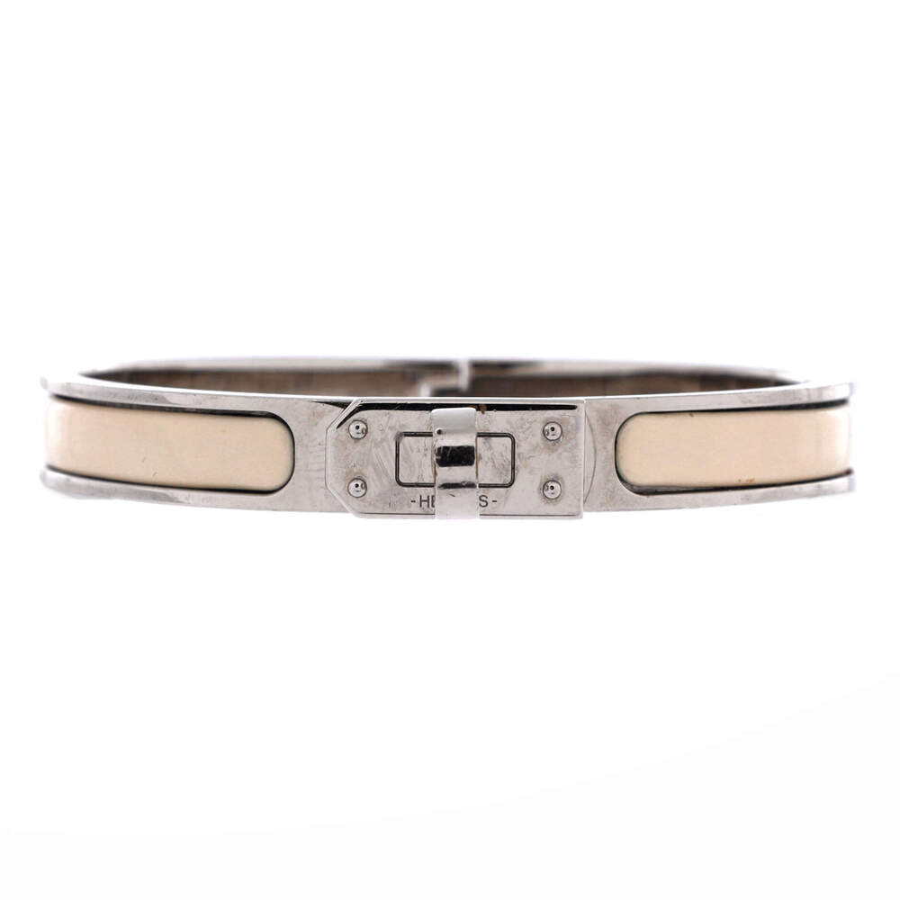 Hermes Narrow Mini Clic Kelly Bracelet Enamel